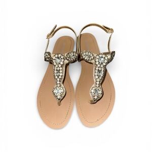 Crystal Sling Back Sandal